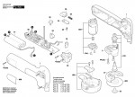 Bosch 3 603 JD2 000 Easycut&Grind Cordless Angle Grinder 7.2 V / Eu Spare Parts